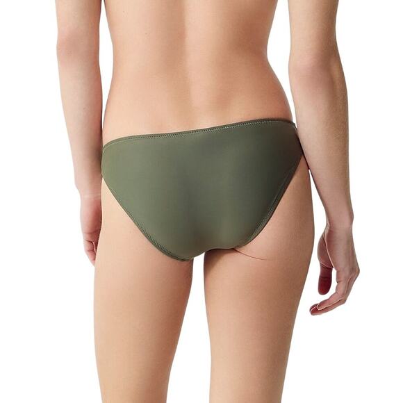 NWT J.Crew Heritage High-Leg Bikini Bottom XL Cool Cypress Green - Picture 2 of 5